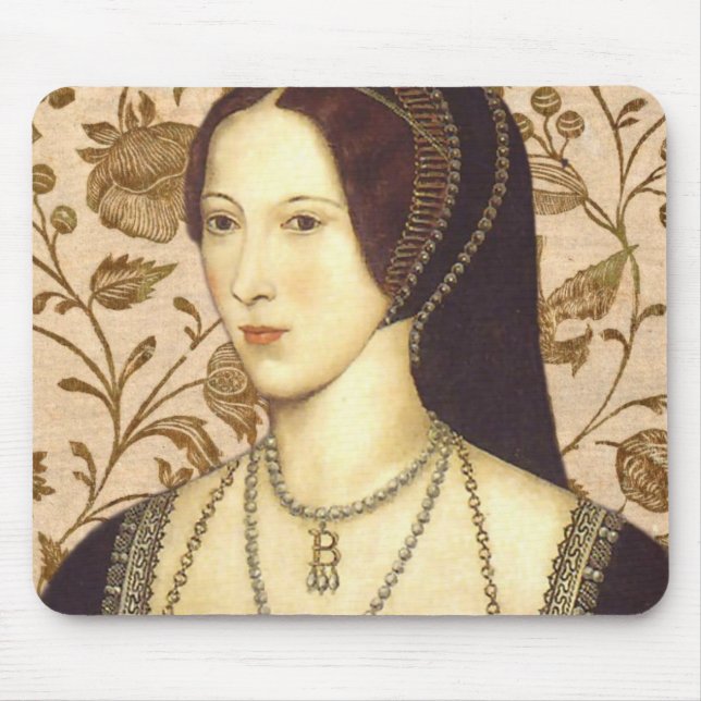 Anne Boleyn Mouse Pad (Front)