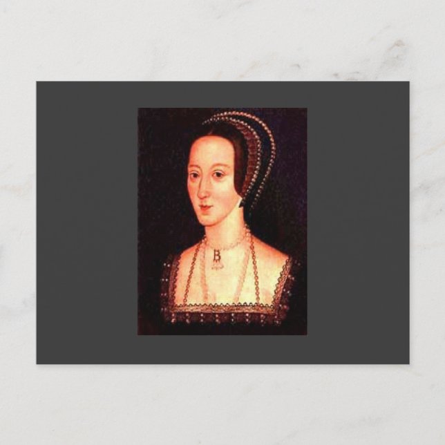 Anne Boleyn Postcard (Front)