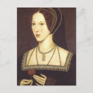 Anne Boleyn Postcard