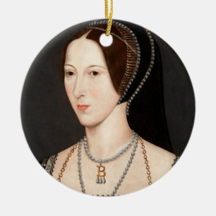 Anne Boleyn Tudor Queen Hever Castle Ceramic Ornament