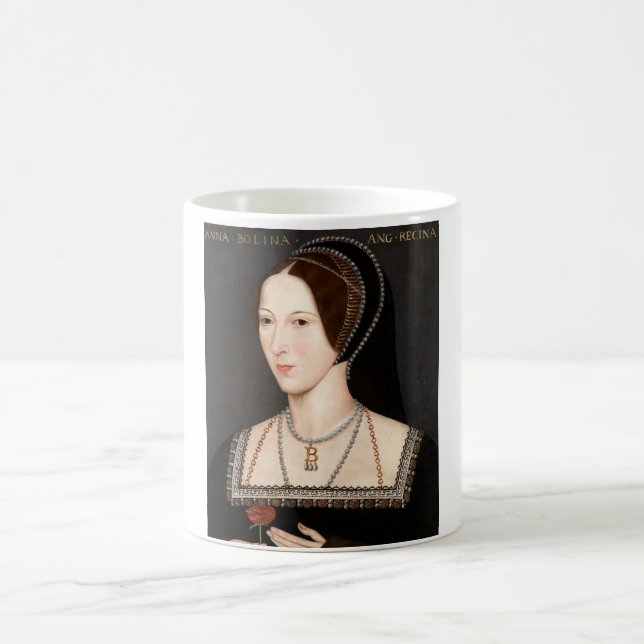Anne Boleyn Tudor Queen Hever Castle   Coffee Mug (Center)