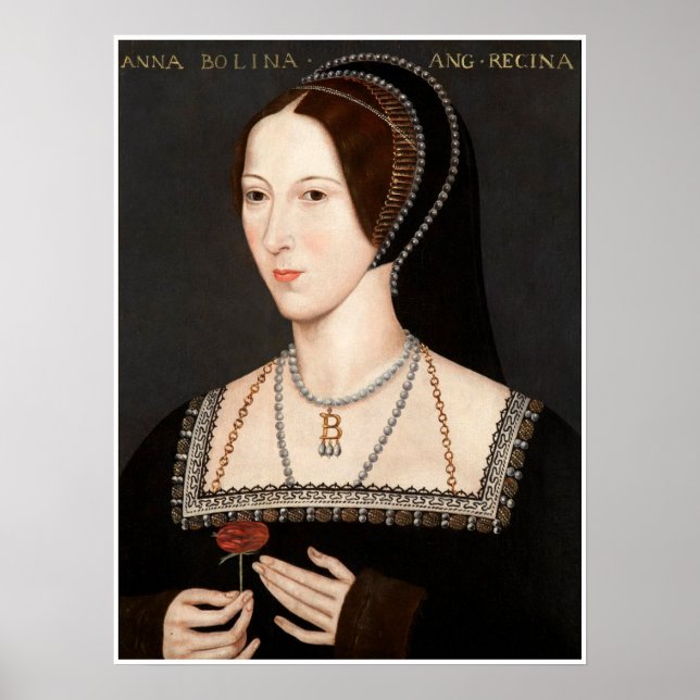 Anne Boleyn Tudor Queen Hever Castle   Poster (Front)