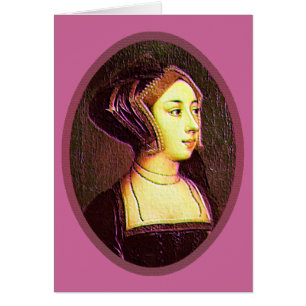 Anne Boleyn - Woman Blank Card