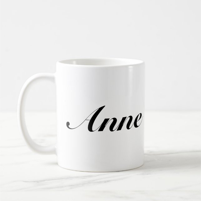 Anne Coffee Mug (Left)