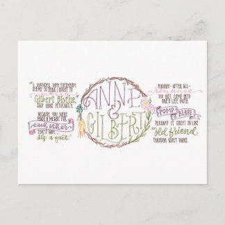 Anne & Gilbert Postcard