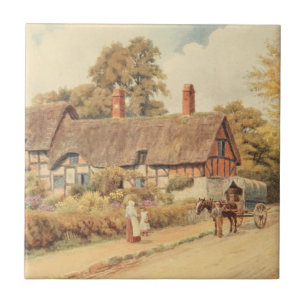 Anne Hathaway's Cottage III, Stratford-upon-Avon Tile