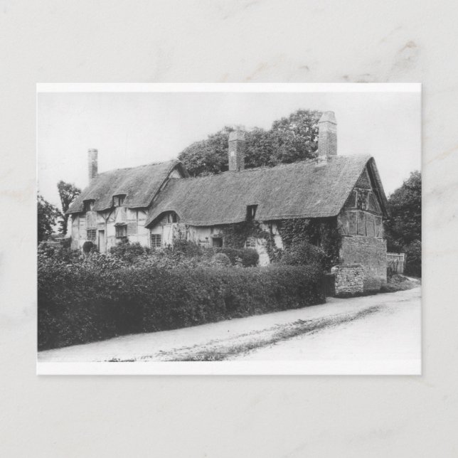 Anne Hathaway's cottage Postcard (Front)
