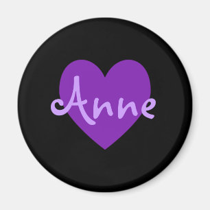 Anne in Purple Magnet