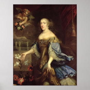 Anne-Marie d'Orleans Duchess of Montpensier Poster