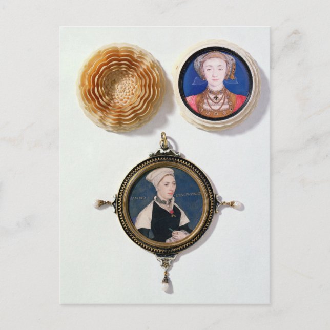 Anne of Cleves , 1539  and Jane Small Postcard (Front)