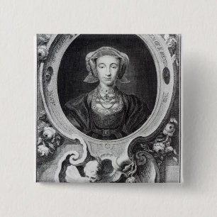 Anne of Cleves 15 Cm Square Badge