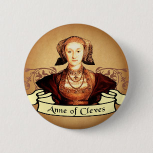 Anne of Cleves Classic 6 Cm Round Badge
