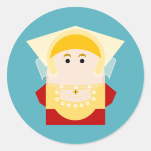 Anne of Cleves Classic Round Sticker