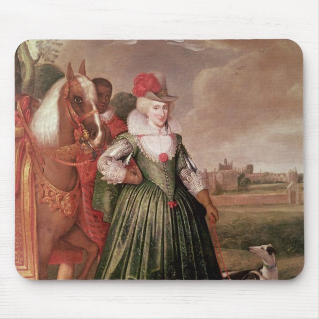Anne of Denmark, 1617 Mouse Pad (Front)