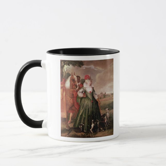 Anne of Denmark, 1617 Mug (Left)