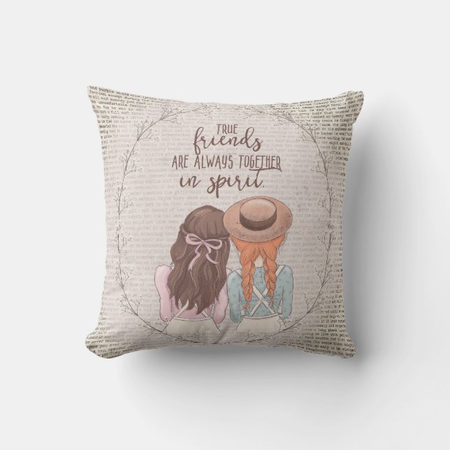 Anne of Green Gables - Friends Cushion (Front)