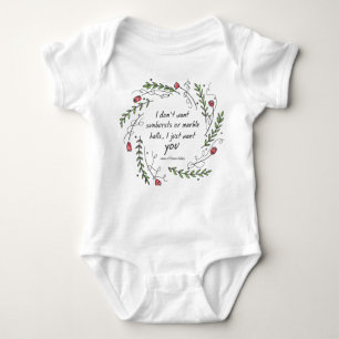 Anne of Green Gables "Just You" Baby Baby Bodysuit