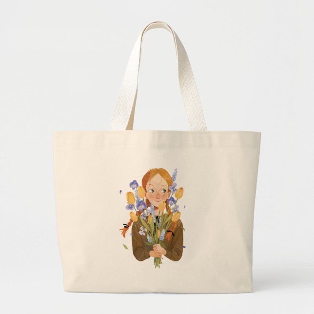 Anne of Green Gables Large Tote Bag (Front)
