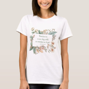 Anne of Green Gables New Day Quote   Women's shirt