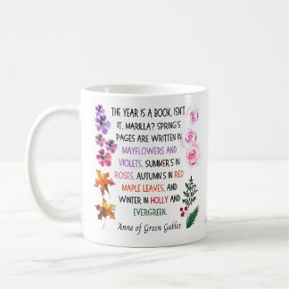 Anne of Green Gables Quote Colourful Hand-Drawn Coffee Mug
