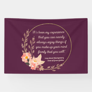 Anne Of Green Gables Quote I - Cute Style Banner