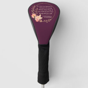 Anne Of Green Gables Quote I - Cute Style Golf Head Cover
