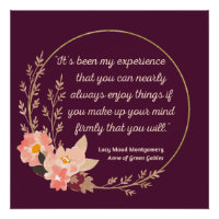 Anne Of Green Gables Quote I - Cute Style