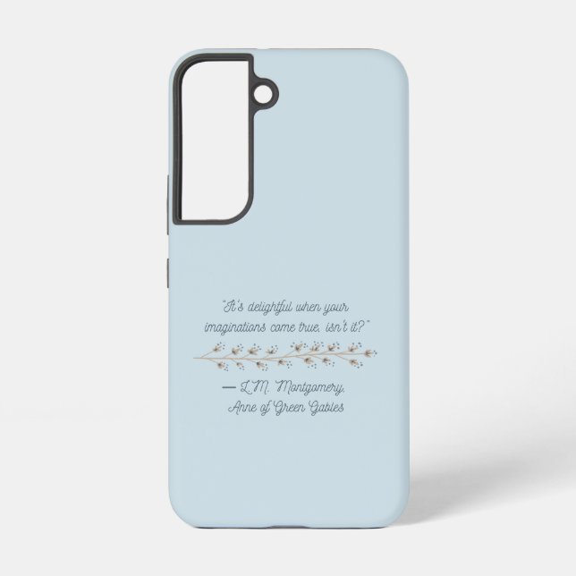 Anne of Green Gables Quote Phone Case (Back)
