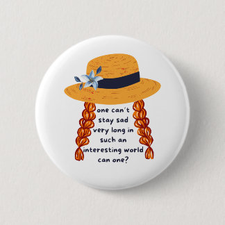 Anne Of Green Gables Shirley Book Quote 6 Cm Round Badge