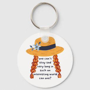 Anne Of Green Gables Shirley Book Quote Key Ring