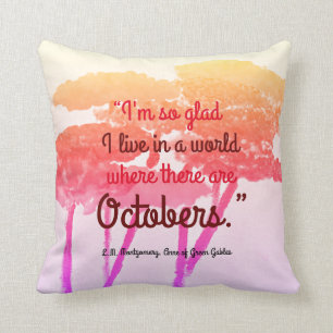 Anne of Green Gables Throw Pillow