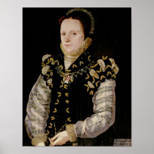 Anne Russell, Countess of Warwick , c.1565 Poster