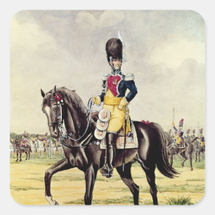 Anne Savary, Duke of Rovigo Square Sticker