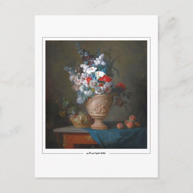 Anne Vallayer-Coster #5 - Fine Art Postcard (Front)