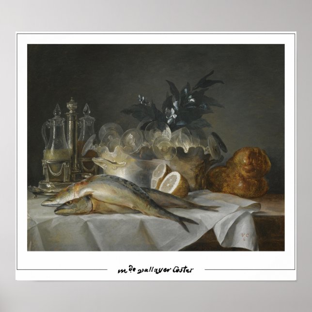 Anne Vallayer-Coster Zedign Art Poster #2 (Front)