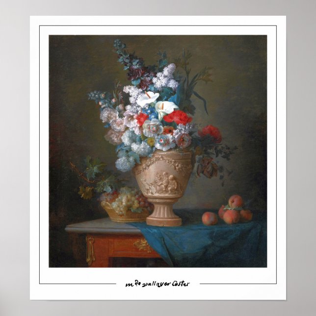 Anne Vallayer-Coster Zedign Art Poster #5 (Front)