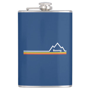Annecy, France Hip Flask