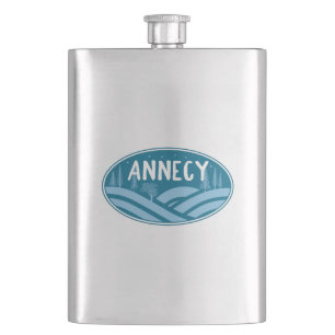 Annecy France Outdoors Hip Flask