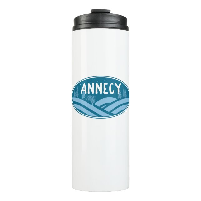 Annecy France Outdoors Thermal Tumbler (Front)