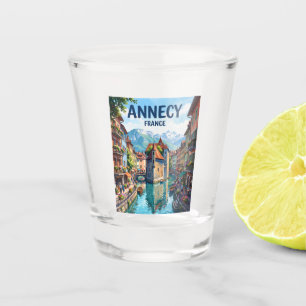 Annecy France Shot Glass