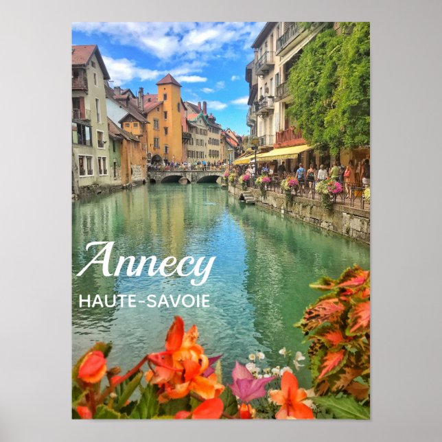 Annecy - Haute-Savoie Poster (Front)