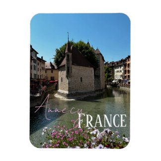 Annecy, Palais de l’Île, Thiou river, French Alpes Magnet