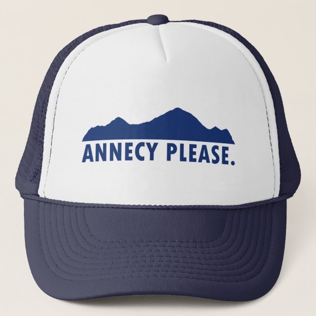 Annecy Please Trucker Hat (Front)