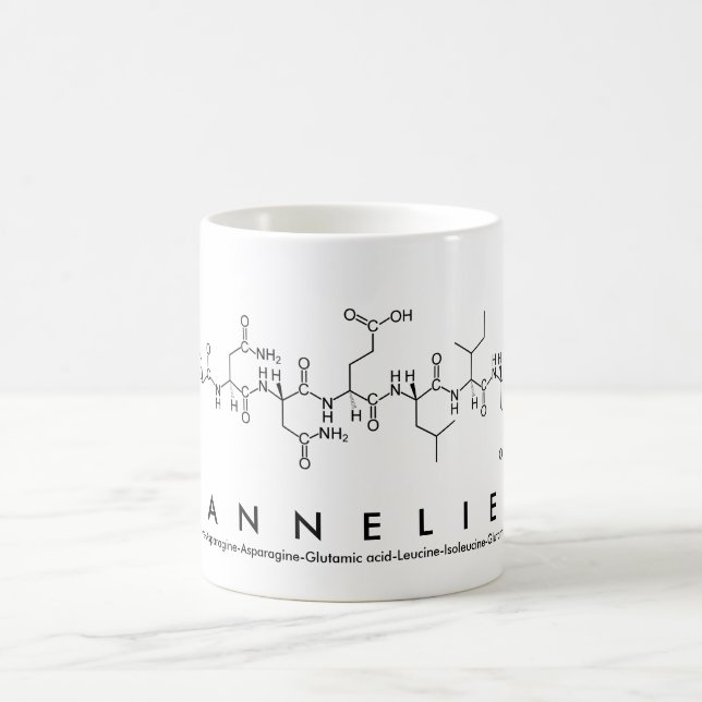 Annelie peptide name mug (Center)