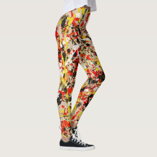 Annelisa No. 7 Abstract Leggings