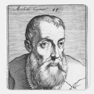 Annibale Caro Square Sticker