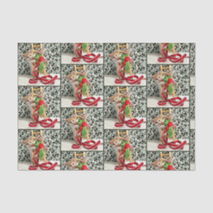 Annie and the Elf  - Cat / Kitten Tissue Paper