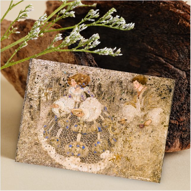 Annie French The Happy Couple Note Card (Creator Uploaded)