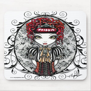Annie Gothic Victorian Fae Mousepad