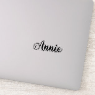 Annie Name - Handwritten Calligraphy